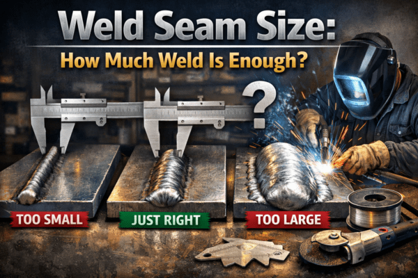 Weld Seam Size: How Much Weld Is Enough?